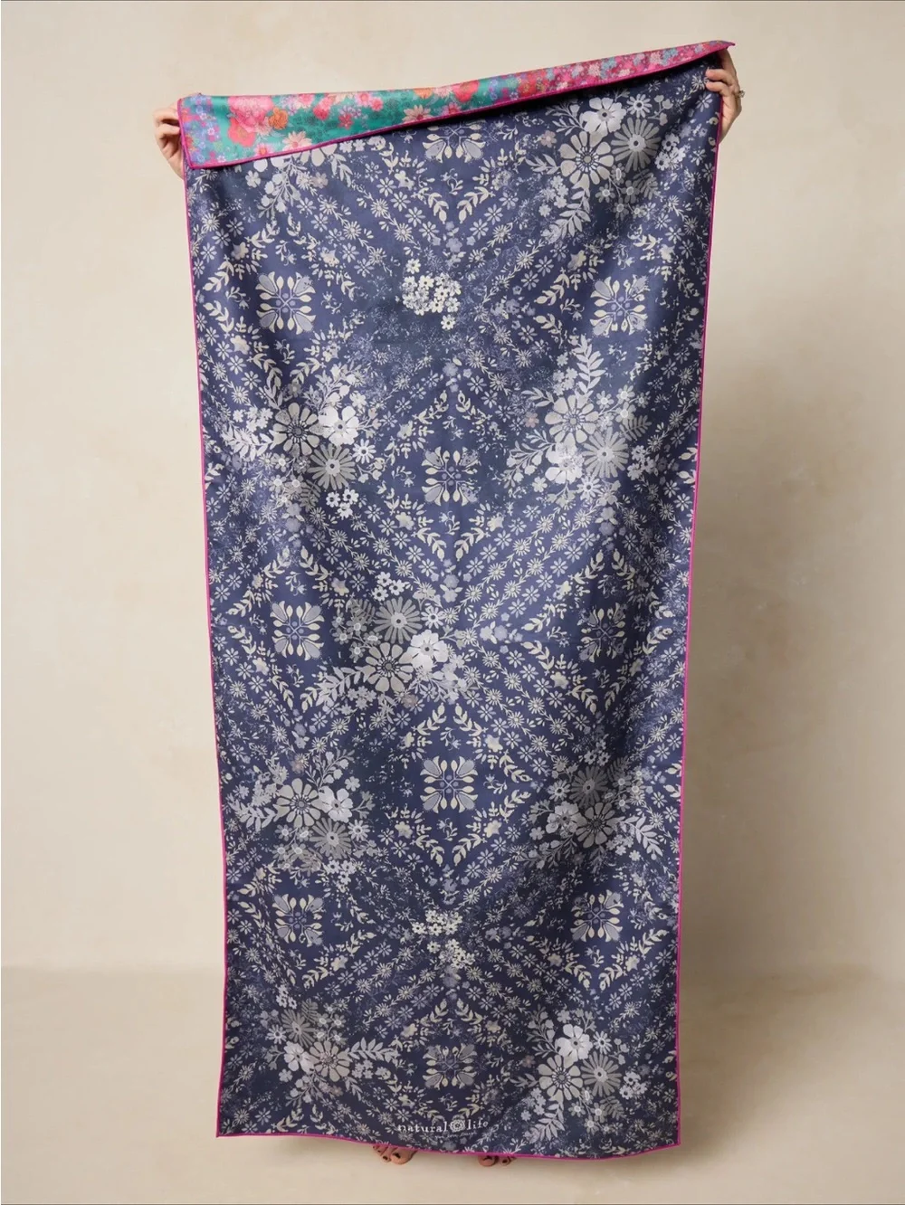 Natural Life double sided microfiber beach towel